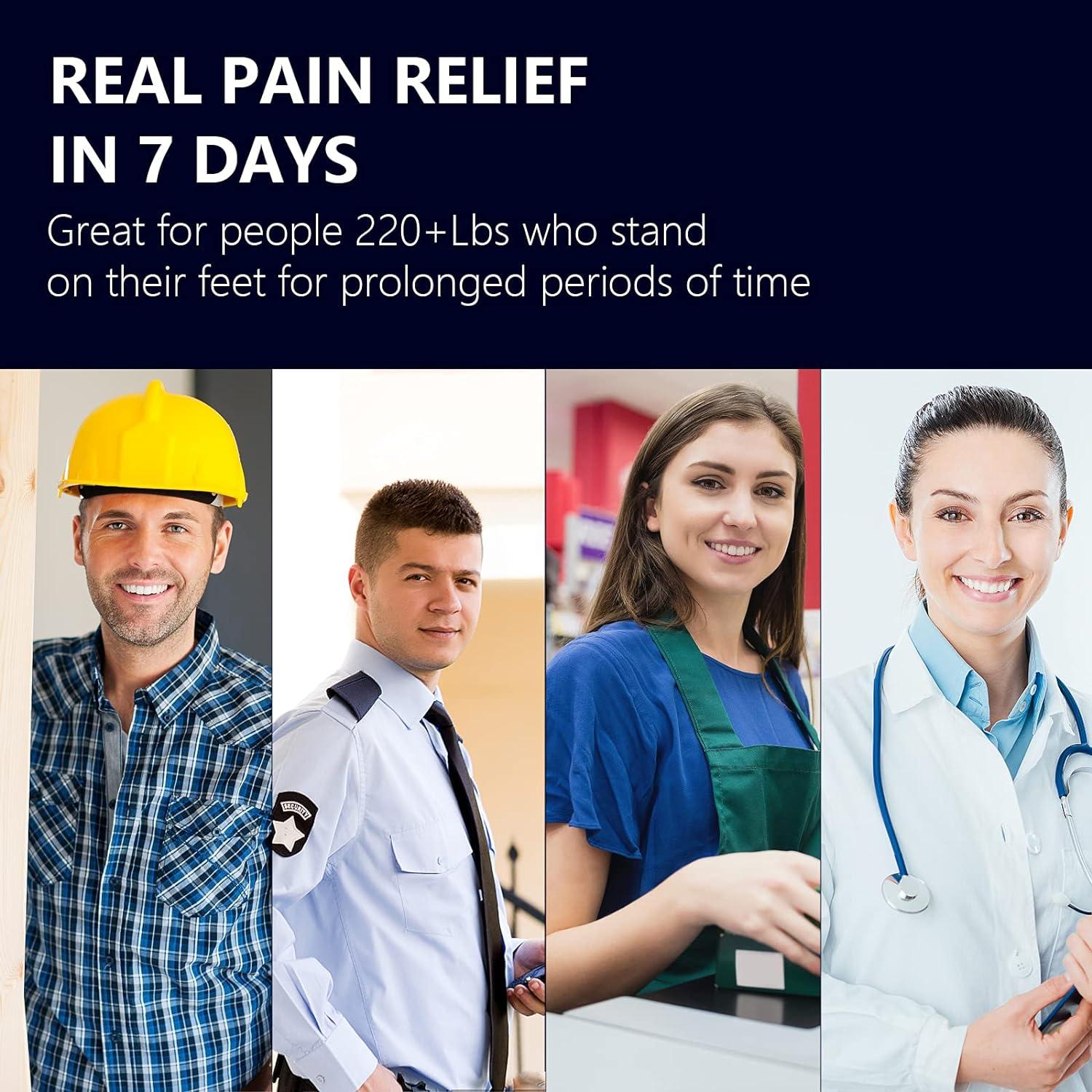 Plantillas de Soporte de Arco Alto Crinova para Fascitis Plantar