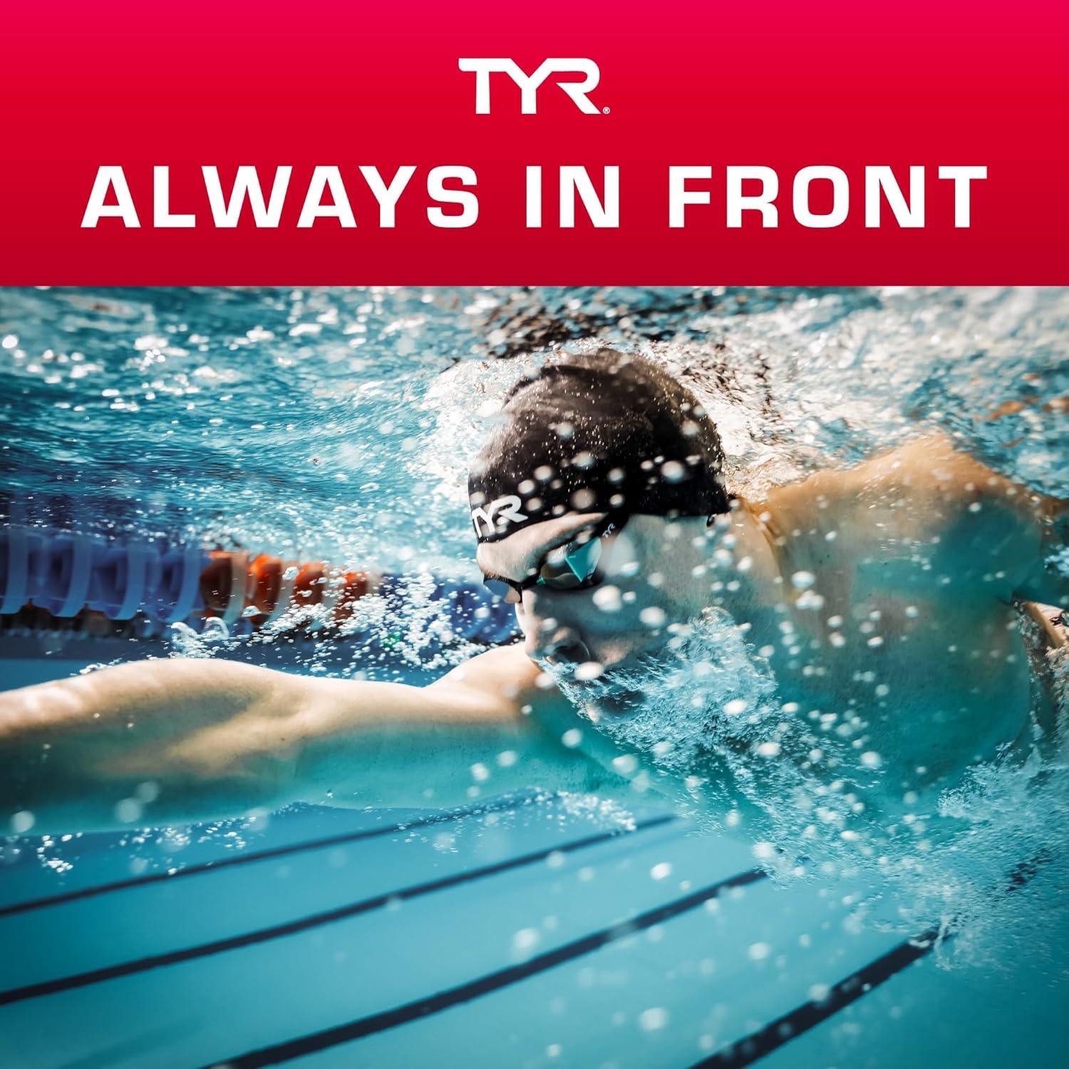 Gafas de natación TYR Blackhawk - Antivaho, UV, Espejadas