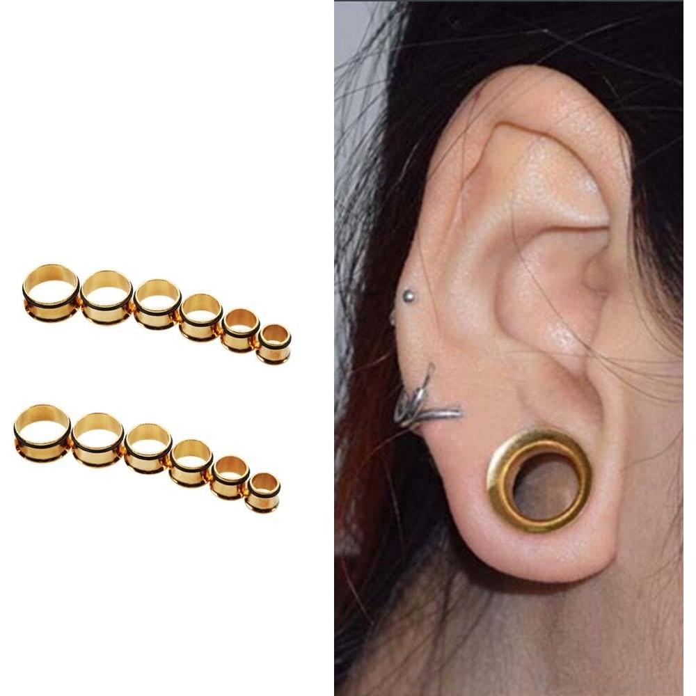 Kit de Estiramiento 24 Piezas TOPBRIGHT Tapers Acrílico y Acero