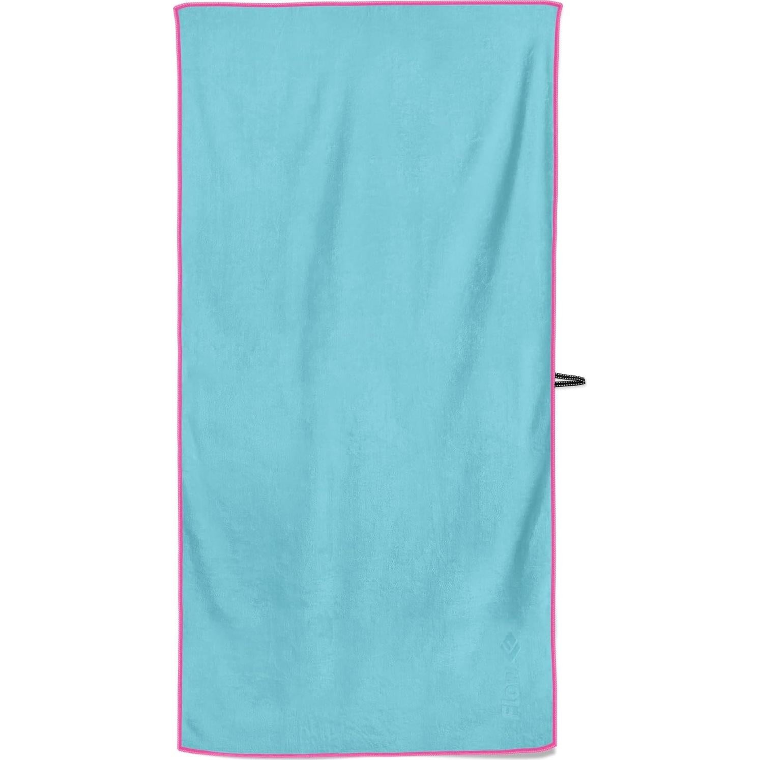 Toalla Hidro Deportiva Flow - Microfibra Secado Rápido Aqua Mediano