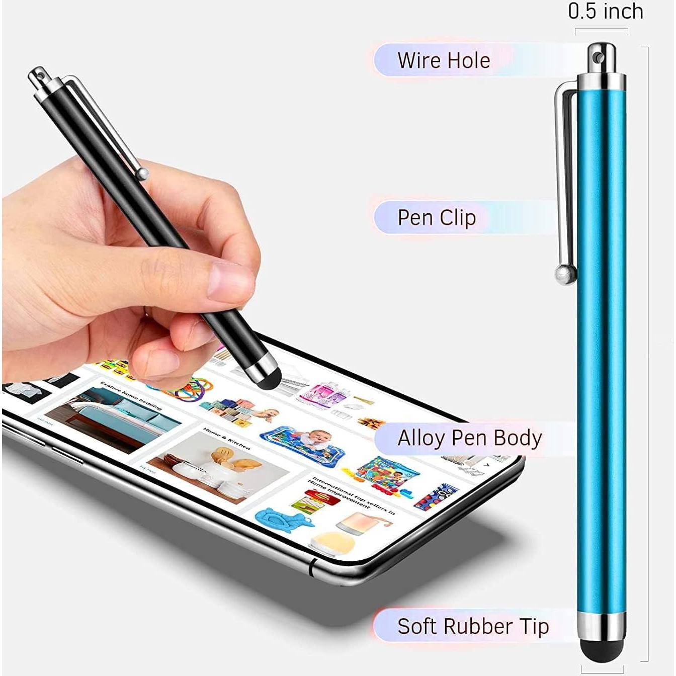 Paquete de 3 Lápices Stylus ANRANK SP3115AK para Pantallas Táctiles