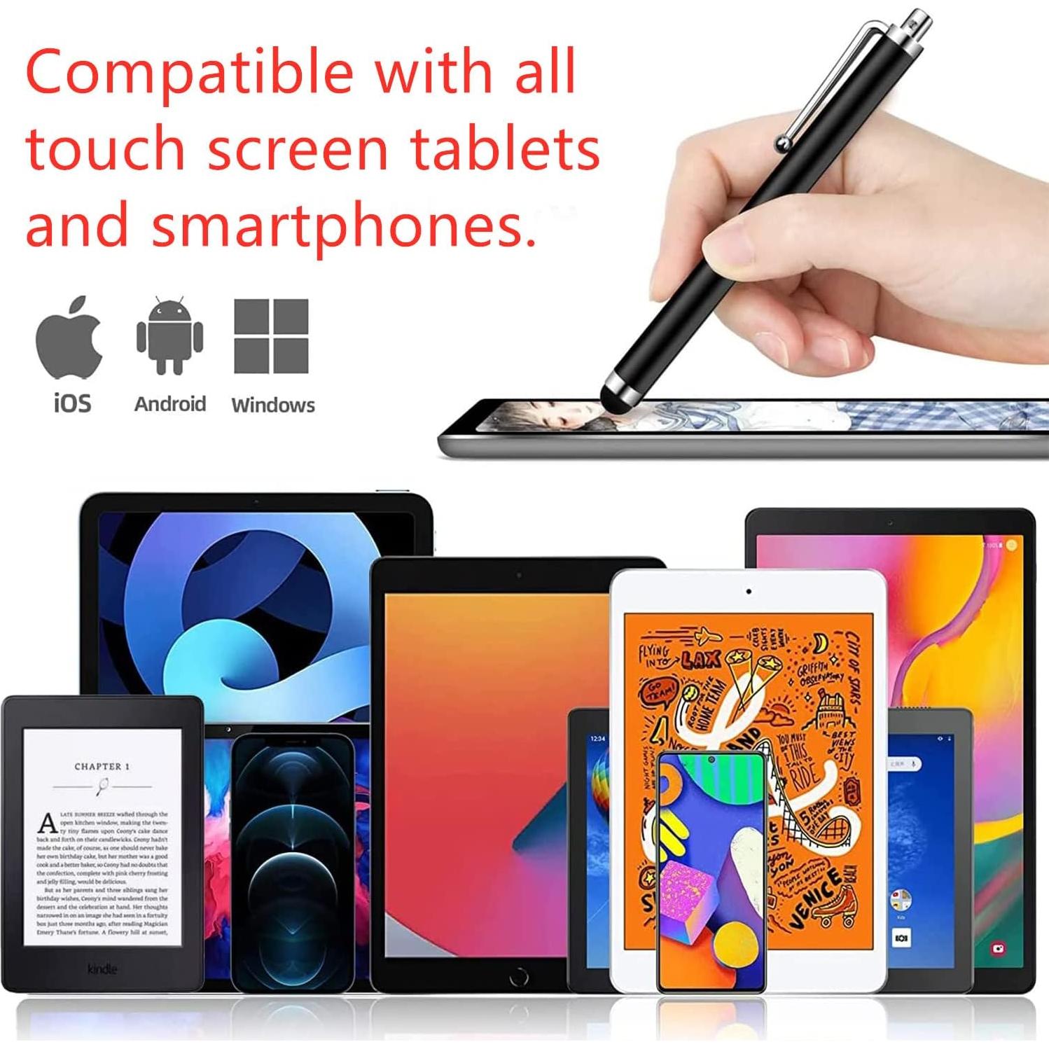 Paquete de 3 Lápices Stylus ANRANK SP3115AK para Pantallas Táctiles