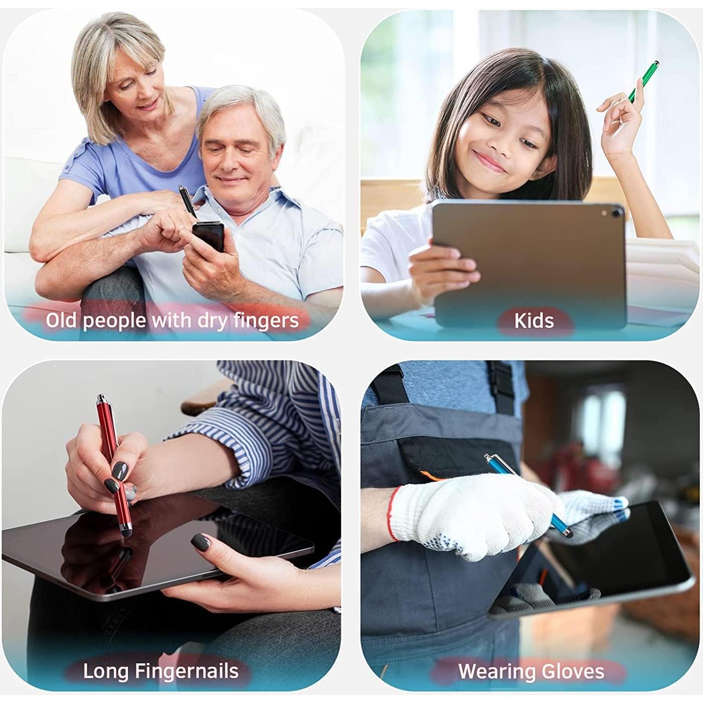 Paquete de 3 Lápices Stylus ANRANK SP3115AK para Pantallas Táctiles