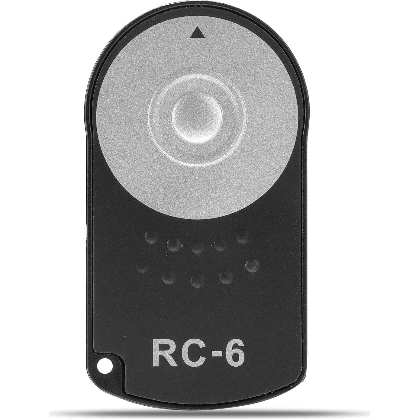 Disparador Remoto RC-6 para Cámaras Canon - Inalámbrico Negro