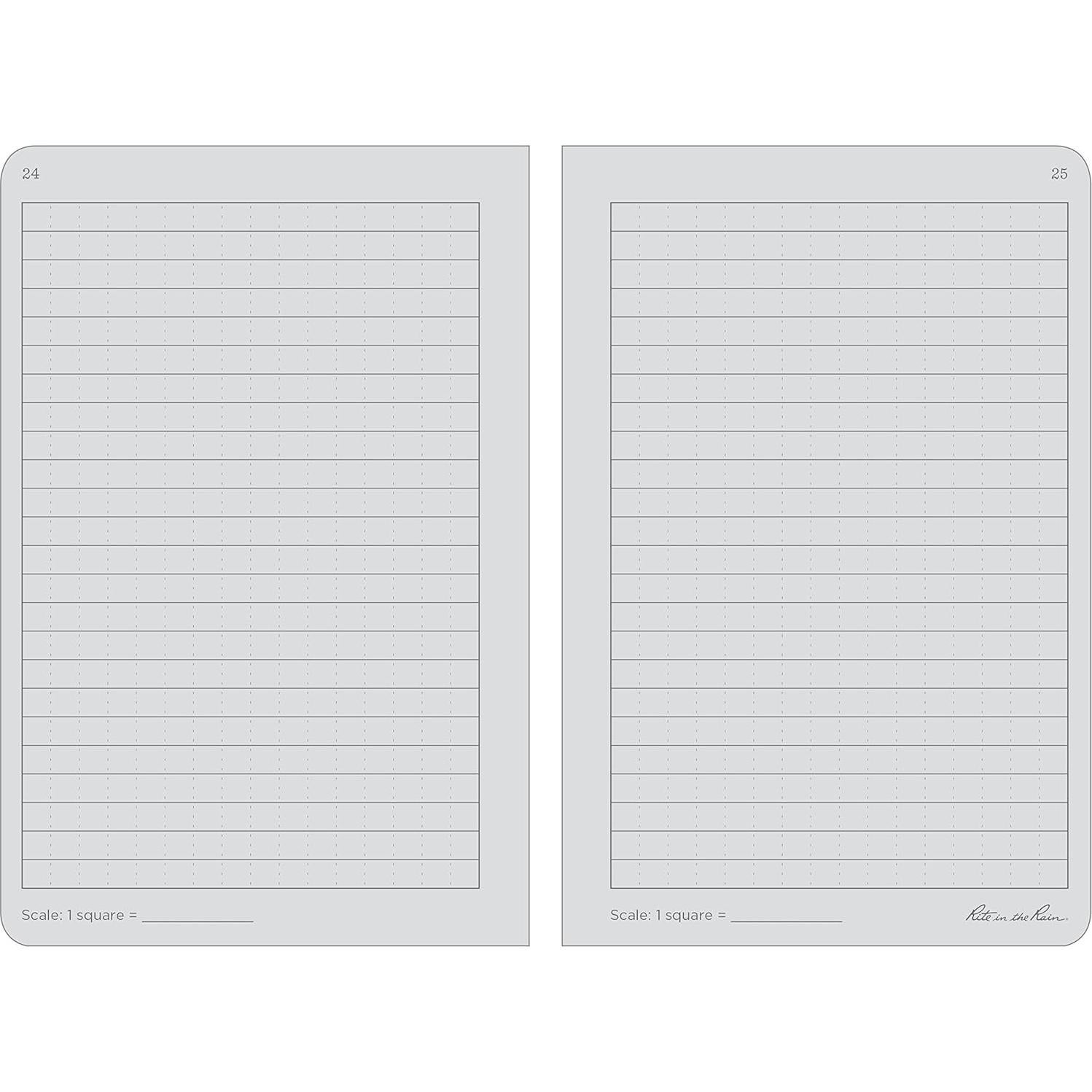 Cuaderno Impermeable Rite in the Rain 3 Unidades 11.75x17.78cm