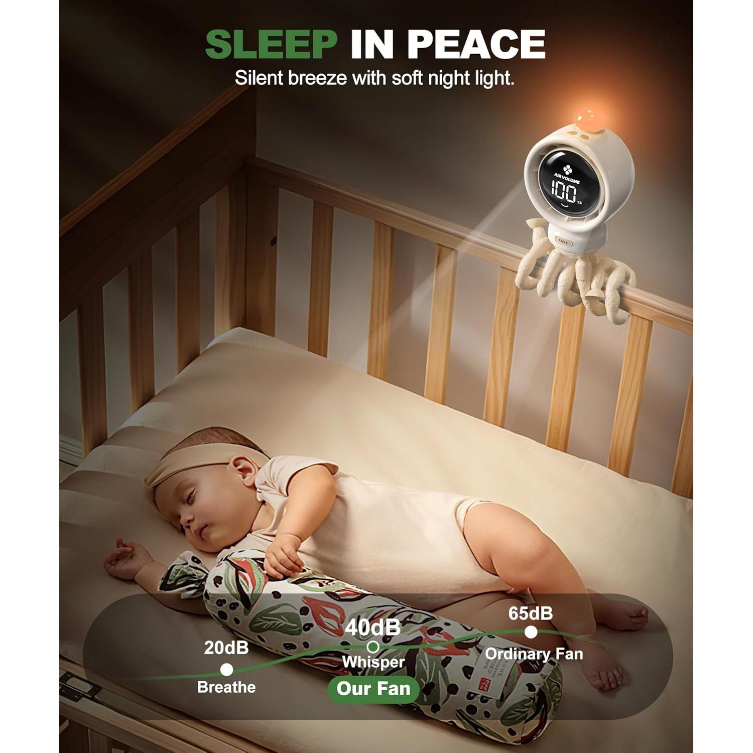 Ventilador Portátil TRELC SG-F1 Grande Sin Aspas Beige