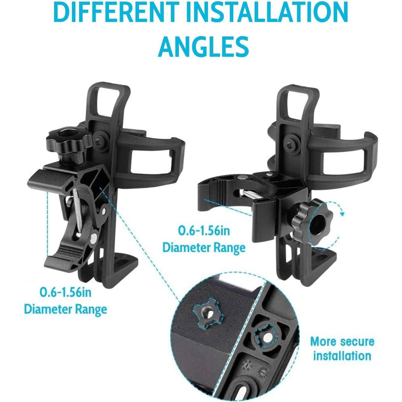 Soporte para Taza KEMIMOTO Universal para ATV y Motocicleta