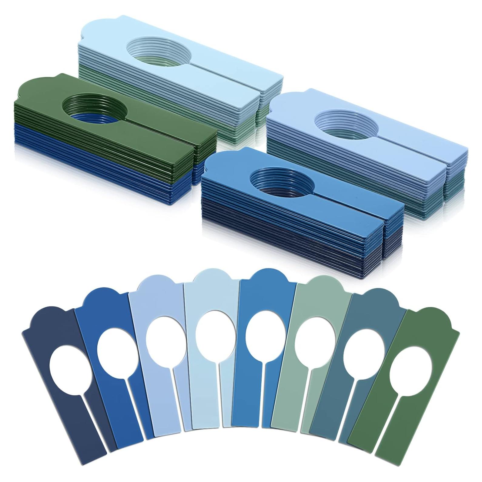 Divisores de Closet Sintuff 64 Pcs Color Brillante Rectangulares