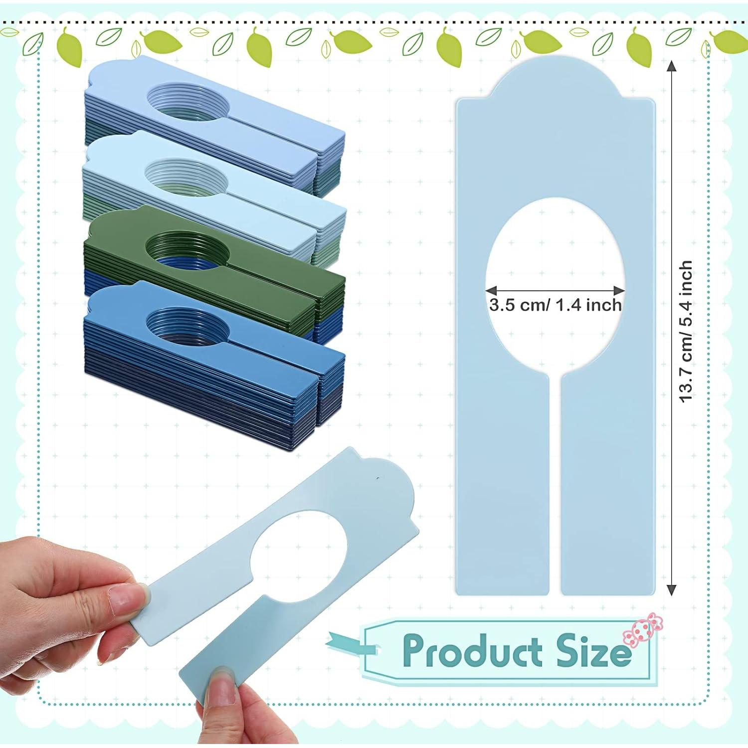 Divisores de Closet Sintuff 64 Pcs Color Brillante Rectangulares