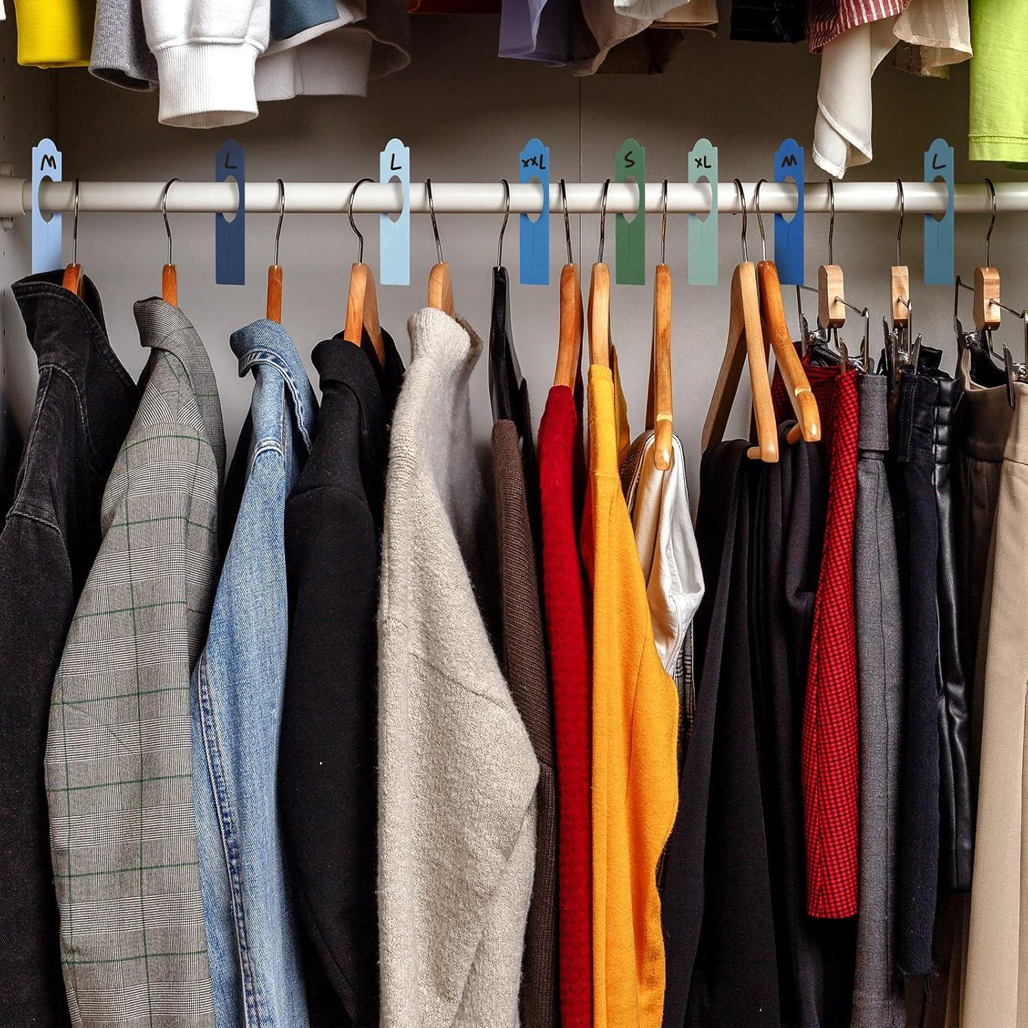 Divisores de Closet Sintuff 64 Pcs Color Brillante Rectangulares