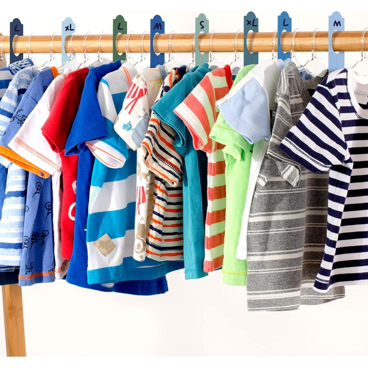 Divisores de Closet Sintuff 64 Pcs Color Brillante Rectangulares