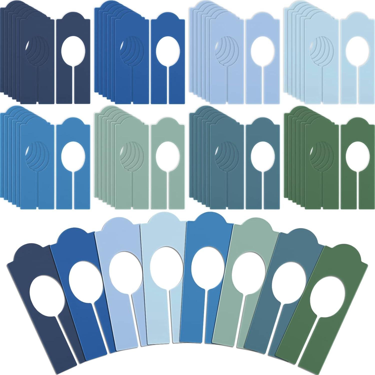 Divisores de Closet Sintuff 64 Pcs Color Brillante Rectangulares