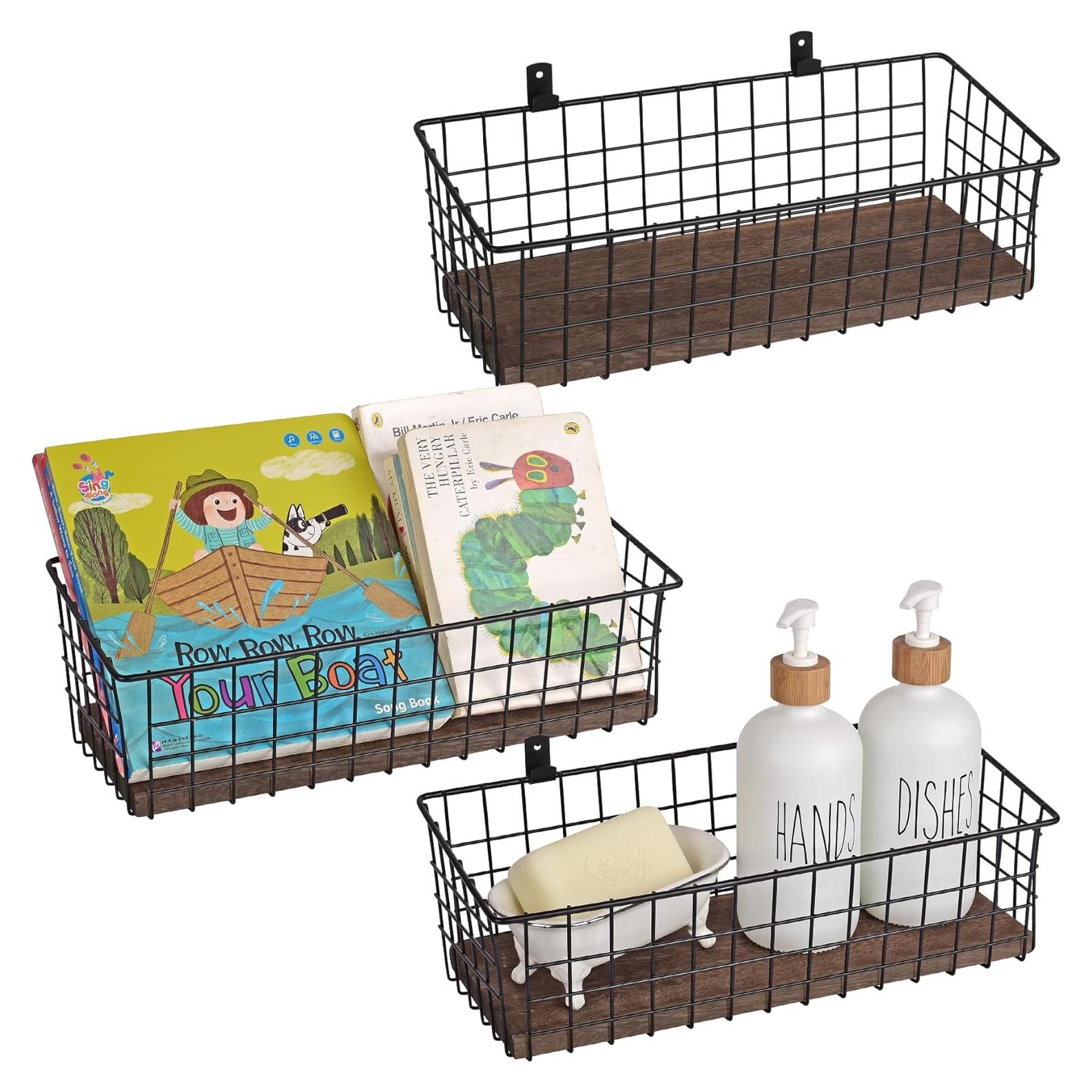 Cestas Colgantes de Pared Extra Grandes C C Fashion 3 Pack