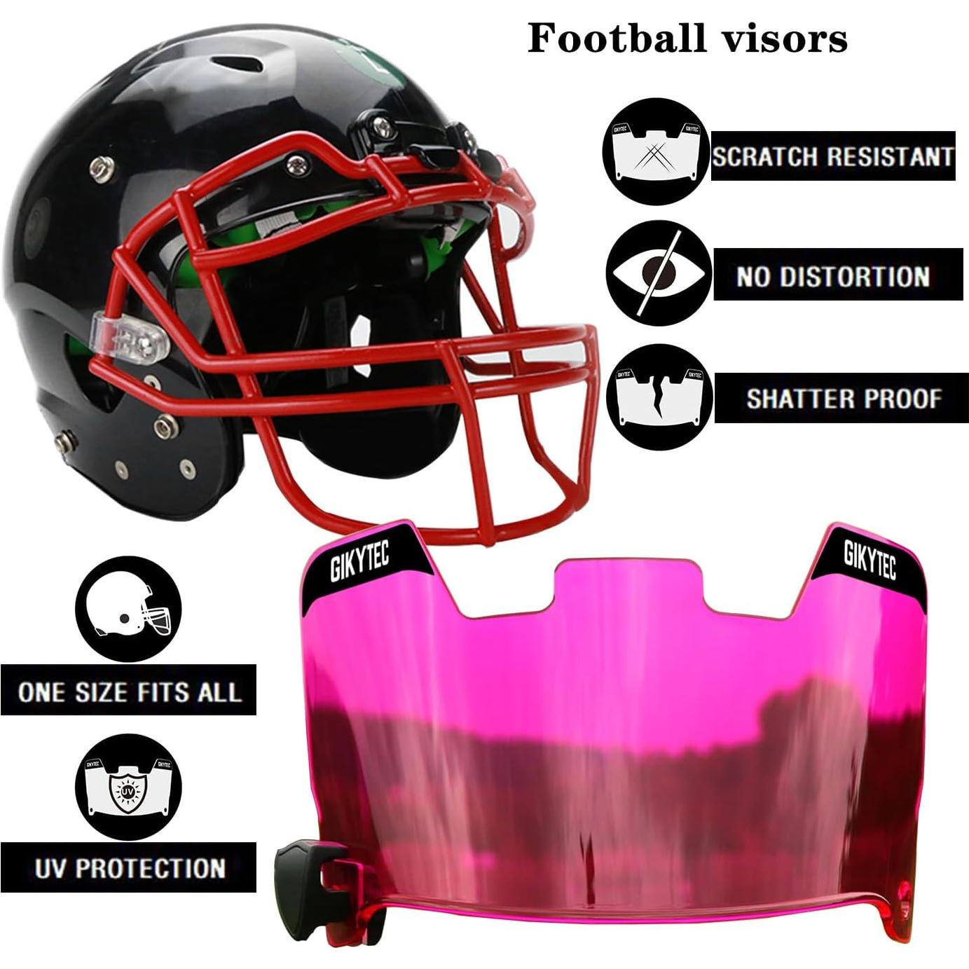 Visera de Fútbol GIKYTEC GK0052 Resistente a Rayones UV