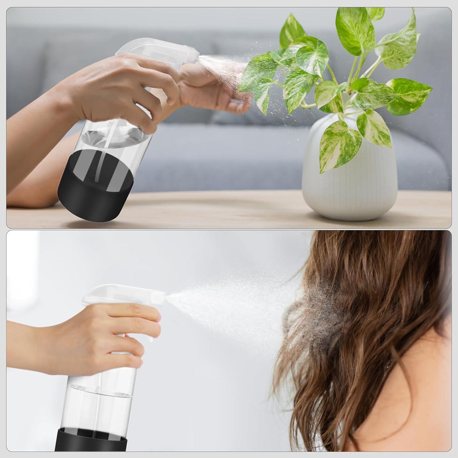 Paquete de 2 Botellas de Spray de Vidrio Worldgsb 0.47L con Manga de Silicona