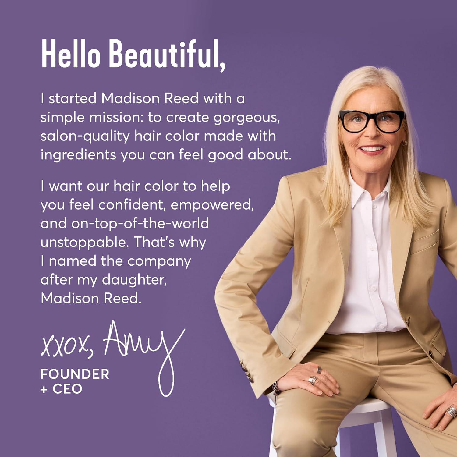 Tinte Permanente para Raíces Madison Reed 3N Corato 100% Canas