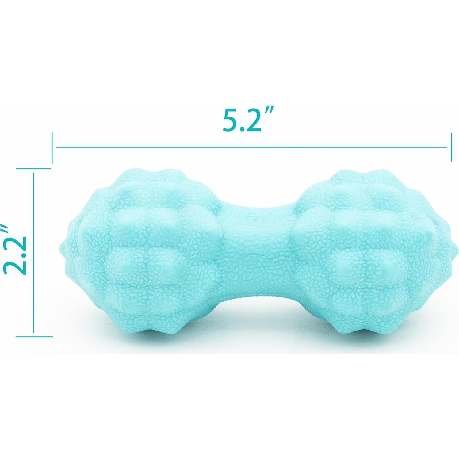 Set de 6 Pelotas de Masaje Lacrosse LITLUCIS 2.54cm