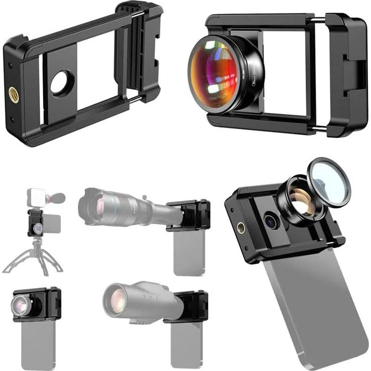 Kit Lente Macro 100mm + Filtro CPL para Smartphone Leshareselect