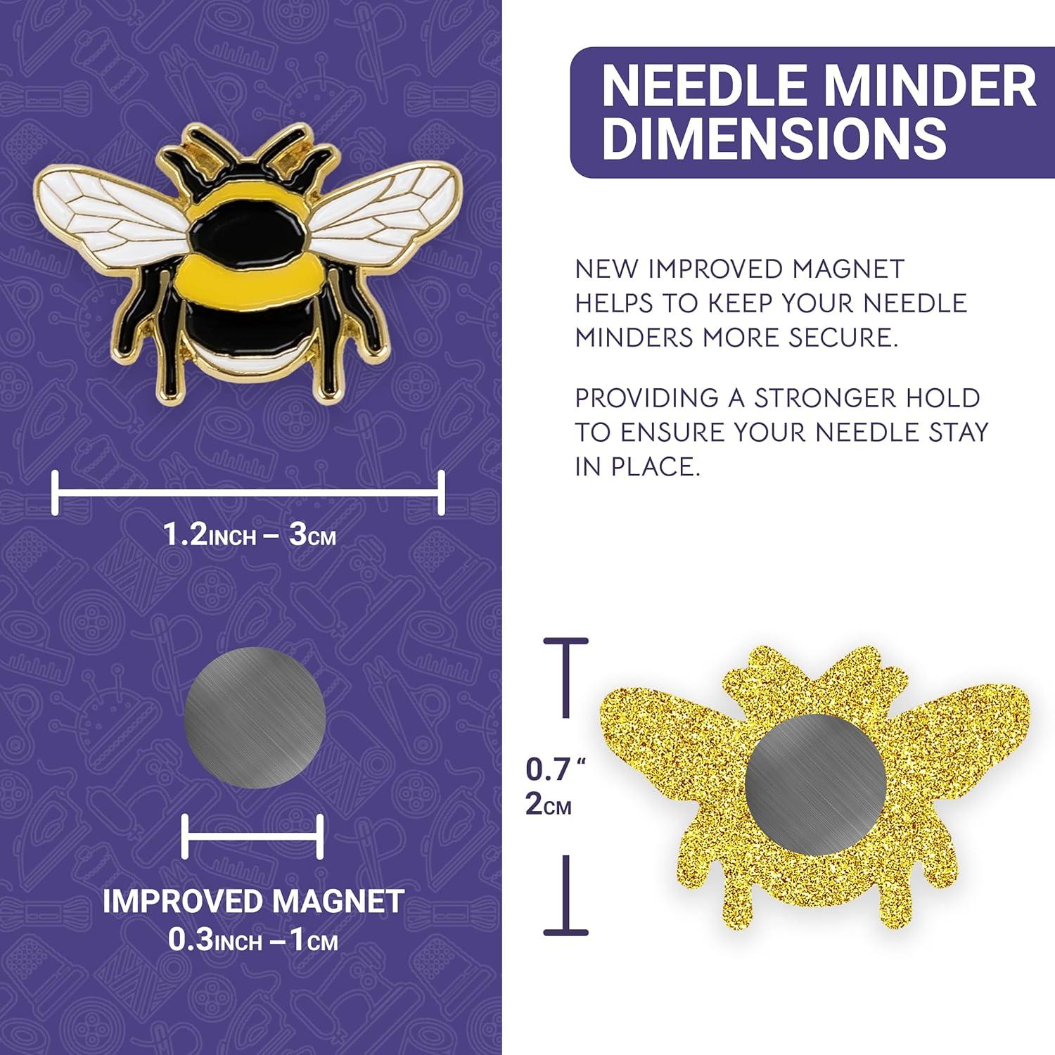 Guardapins Magnético Oso Acolchado - Abeja - 5 Diseños