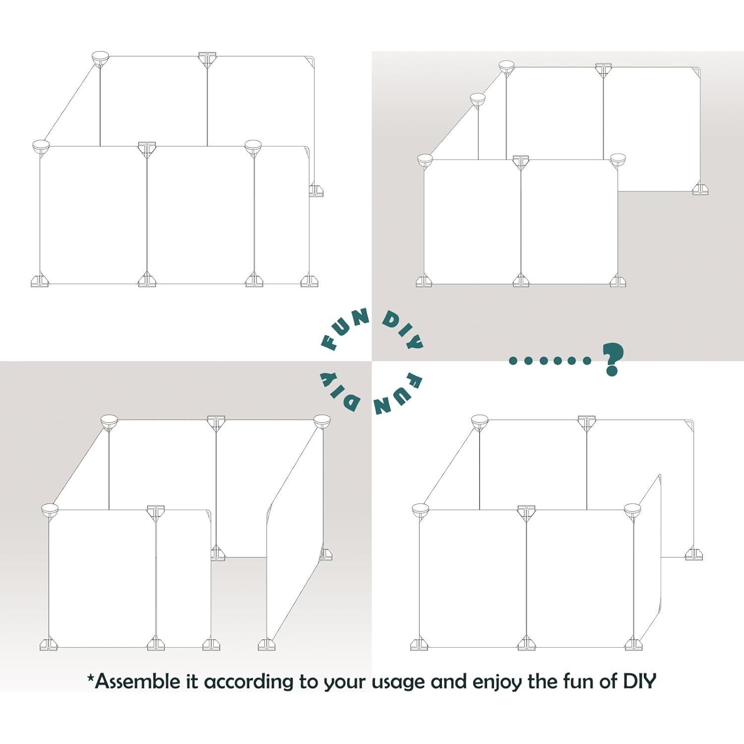 Caja de Arena para Gatos MEEXPAWS Extra Grande con Protector