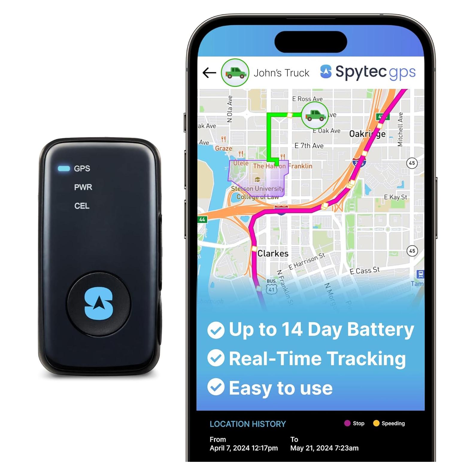 Rastreador GPS Mini Spytec GL300 - Seguimiento en Tiempo Real