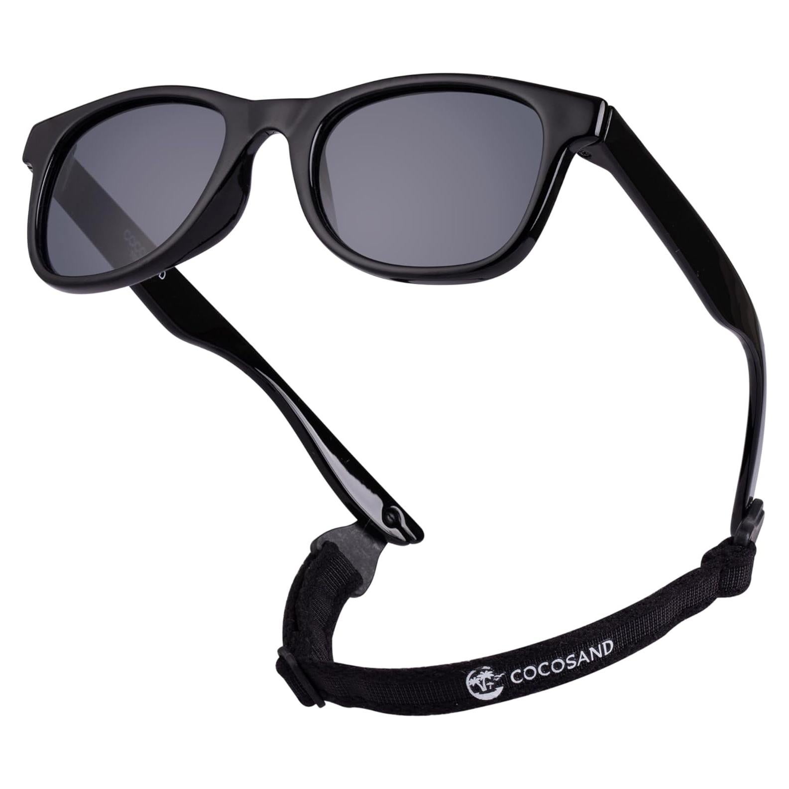 Gafas de sol COCOSAND para niños 2-6 años con correa ajustable