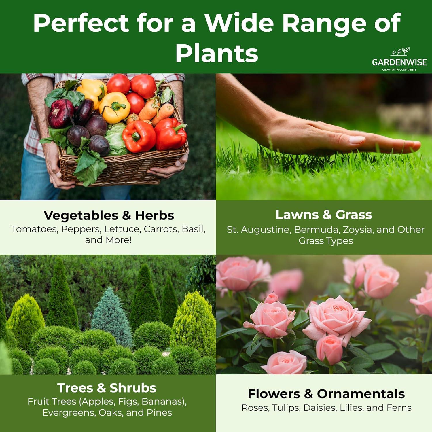 Fertilizante Granulado GardenWise 10-10-10 0.95L Multiusos