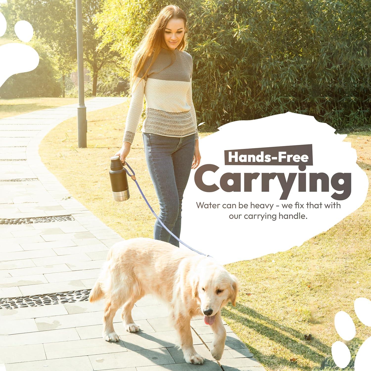 Botella de Agua Aislada WRTZ 32oz Acero Inoxidable Negro