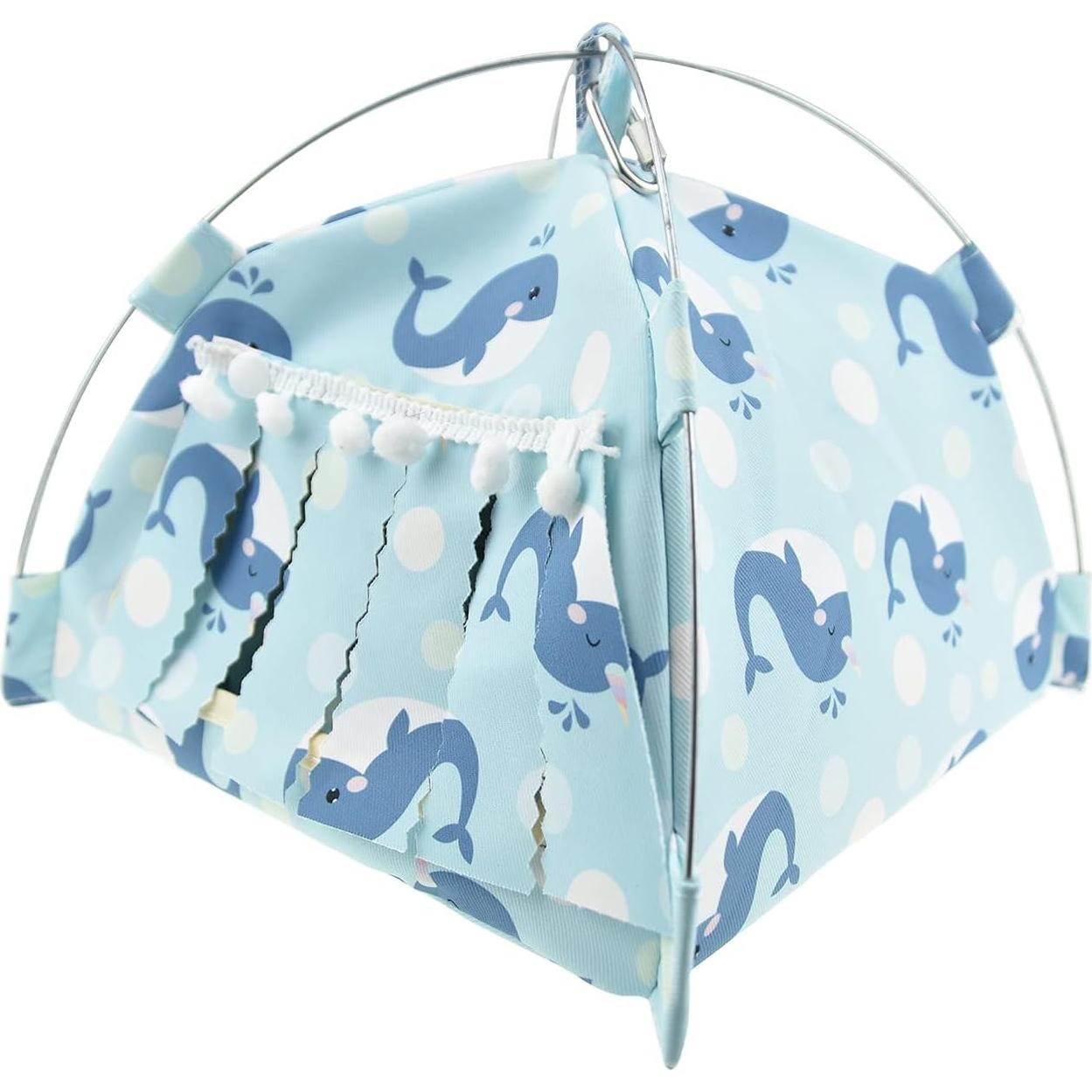 Refugio para Cobaya MuYaoPet Azul 23.9x23.9cm Impermeable