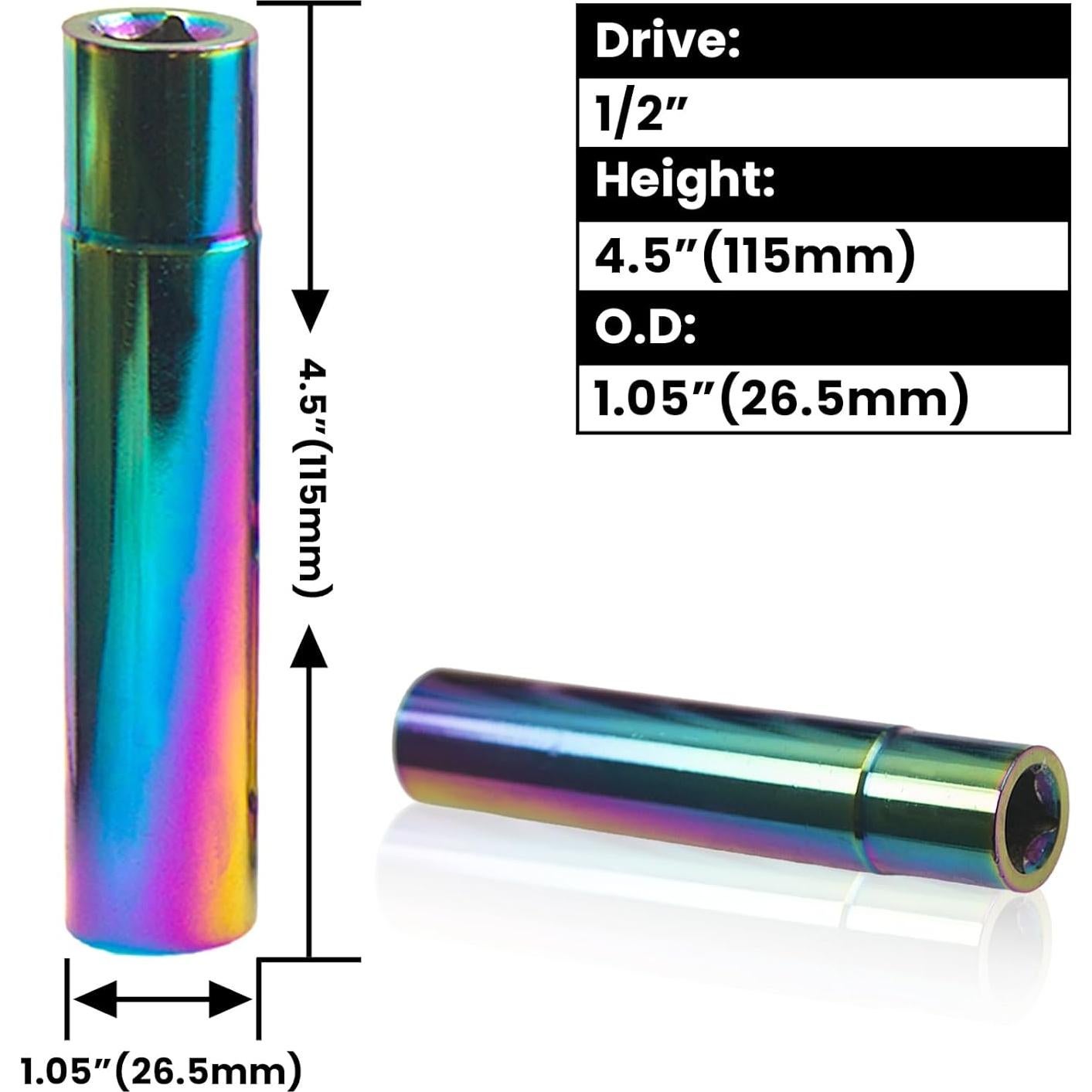 Tuercas de Rueda M14x1.5 Neo Chrome 32Pcs para Silverado