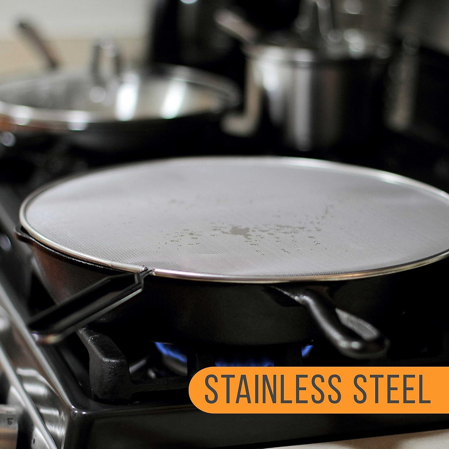 Juego de 3 pantallas antisalpicaduras U.S. Kitchen 33 cm