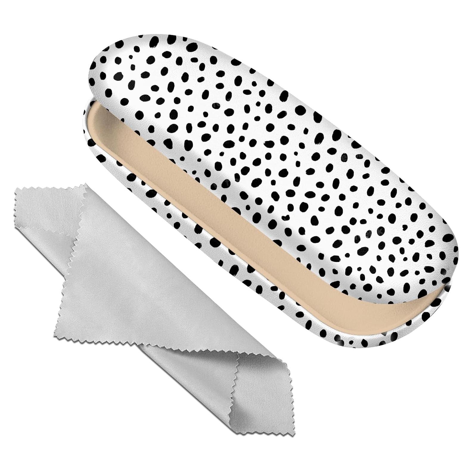 Estuche Duro para Gafas Deokke con Paño de Limpieza 16x6cm