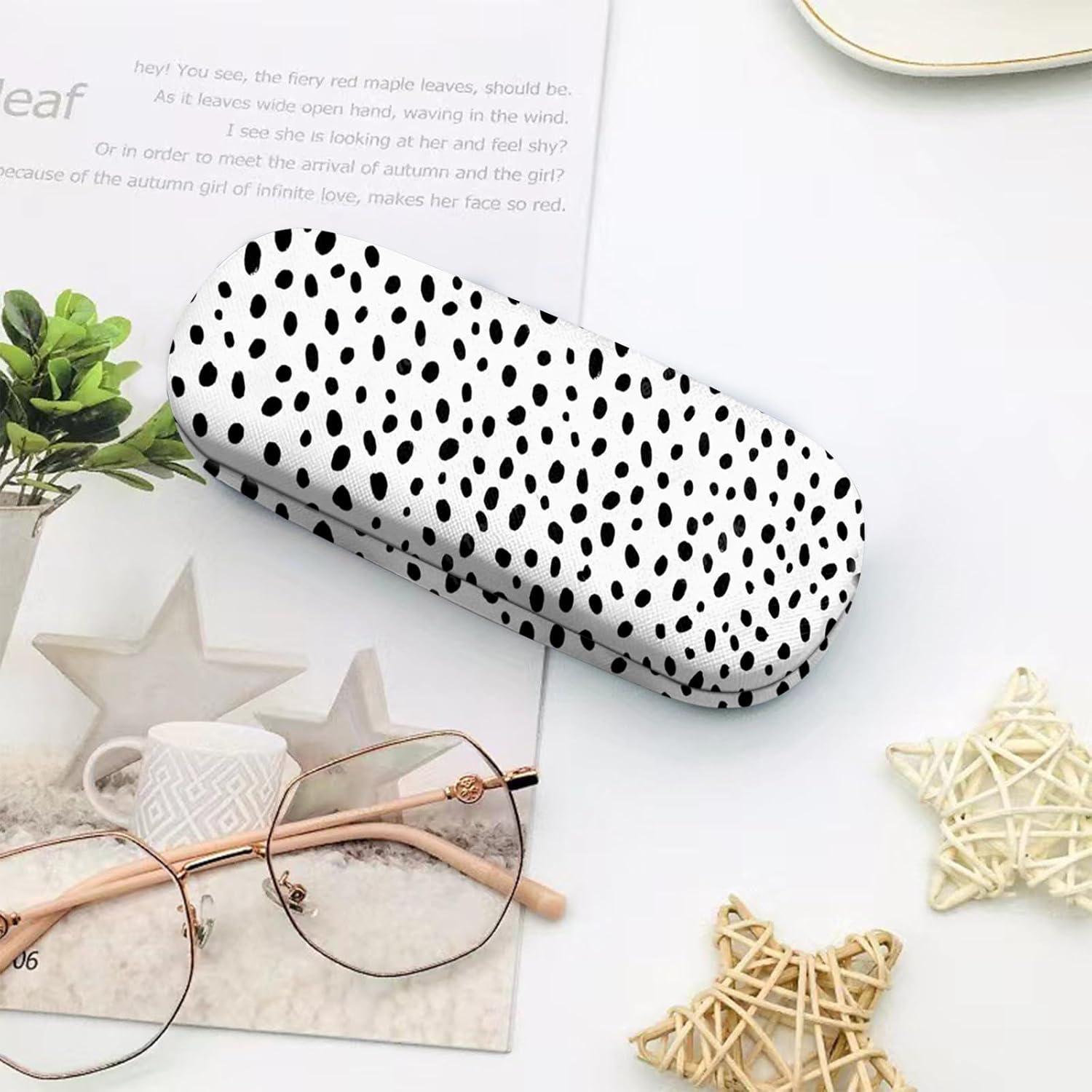 Estuche Duro para Gafas Deokke con Paño de Limpieza 16x6cm