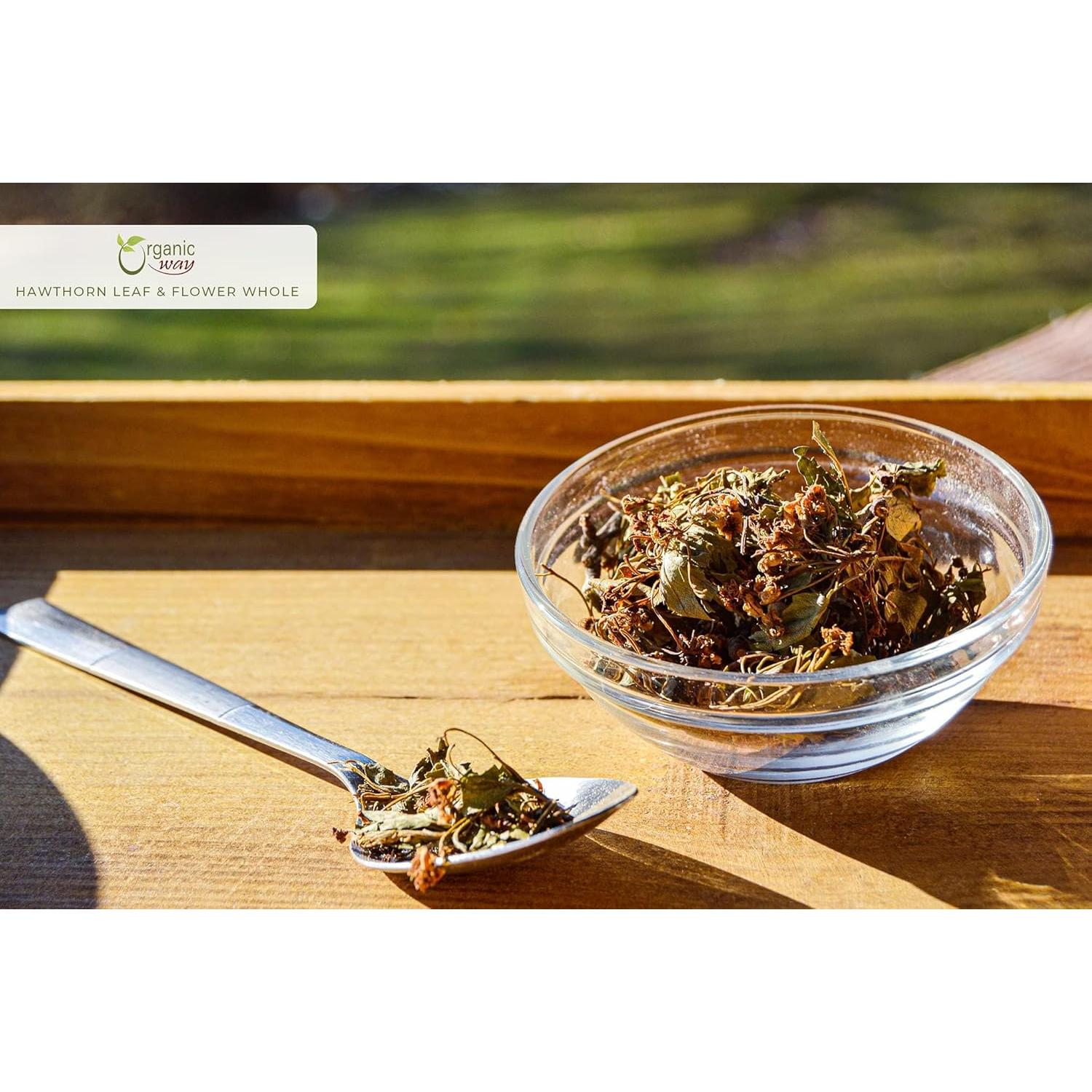 Té Herbal Hoja y Flor de Espino Orgánico 56.7 g - Organic Way