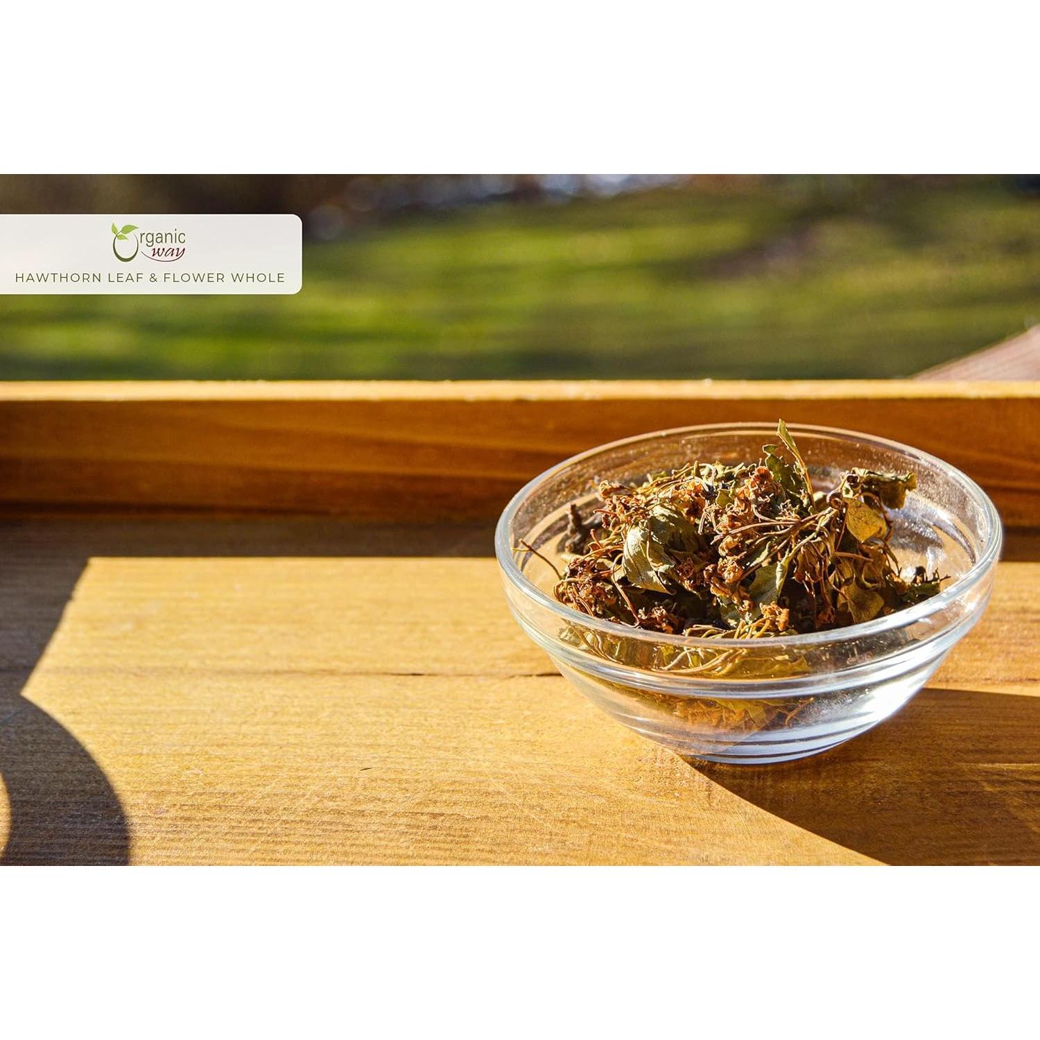 Té Herbal Hoja y Flor de Espino Orgánico 56.7 g - Organic Way