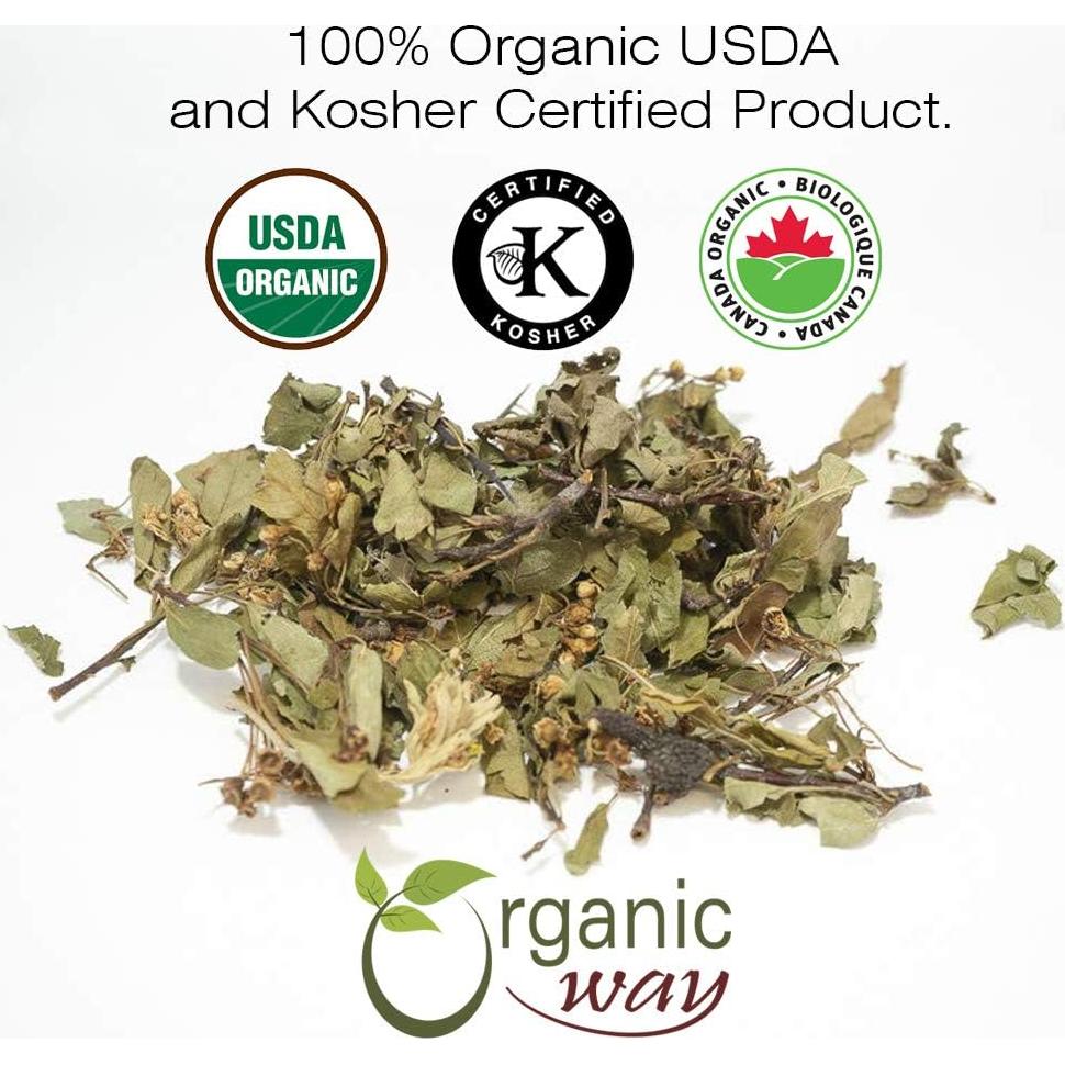 Té Herbal Hoja y Flor de Espino Orgánico 56.7 g - Organic Way