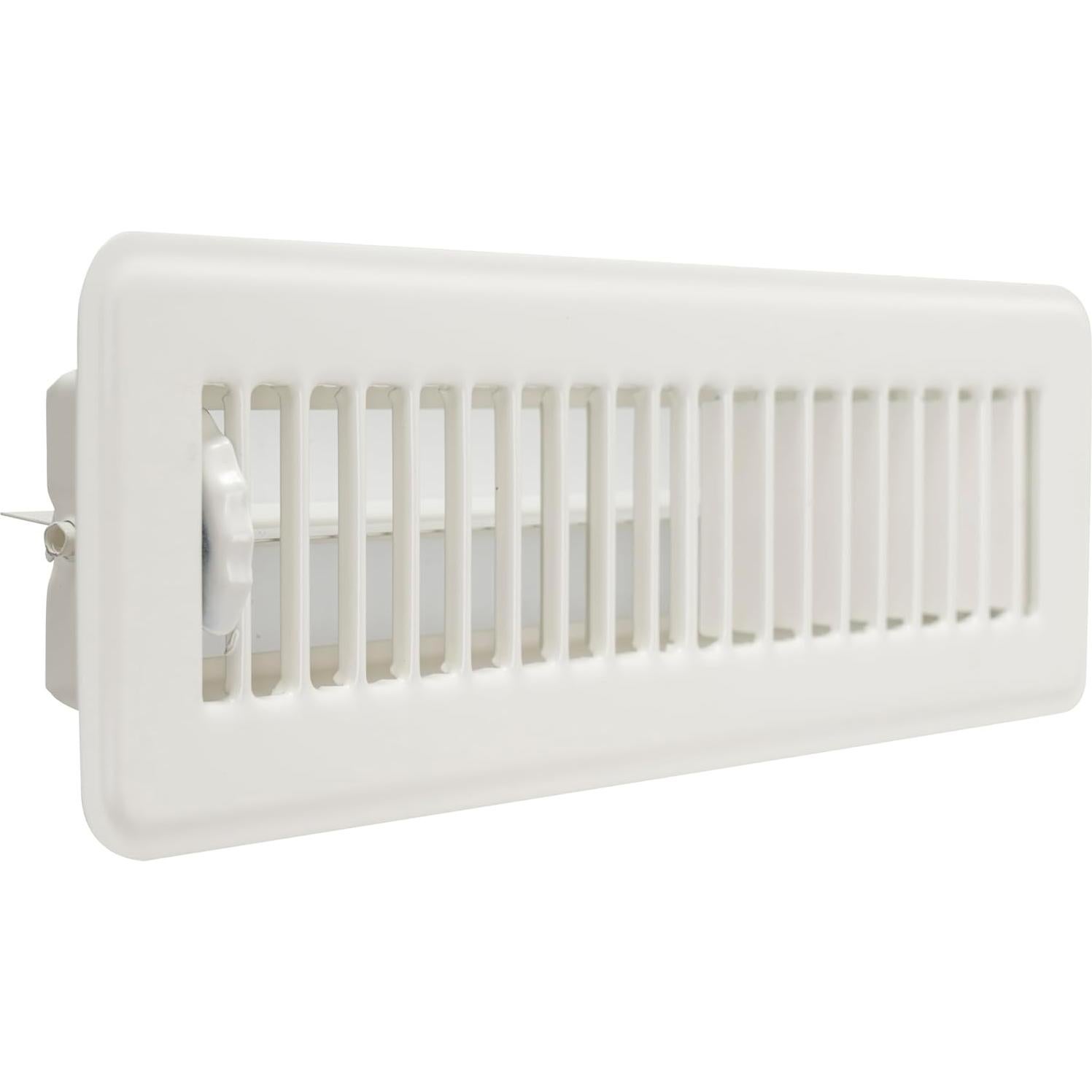 Registro de Piso Handua 2x10 Louvered Acero Blanco Roto