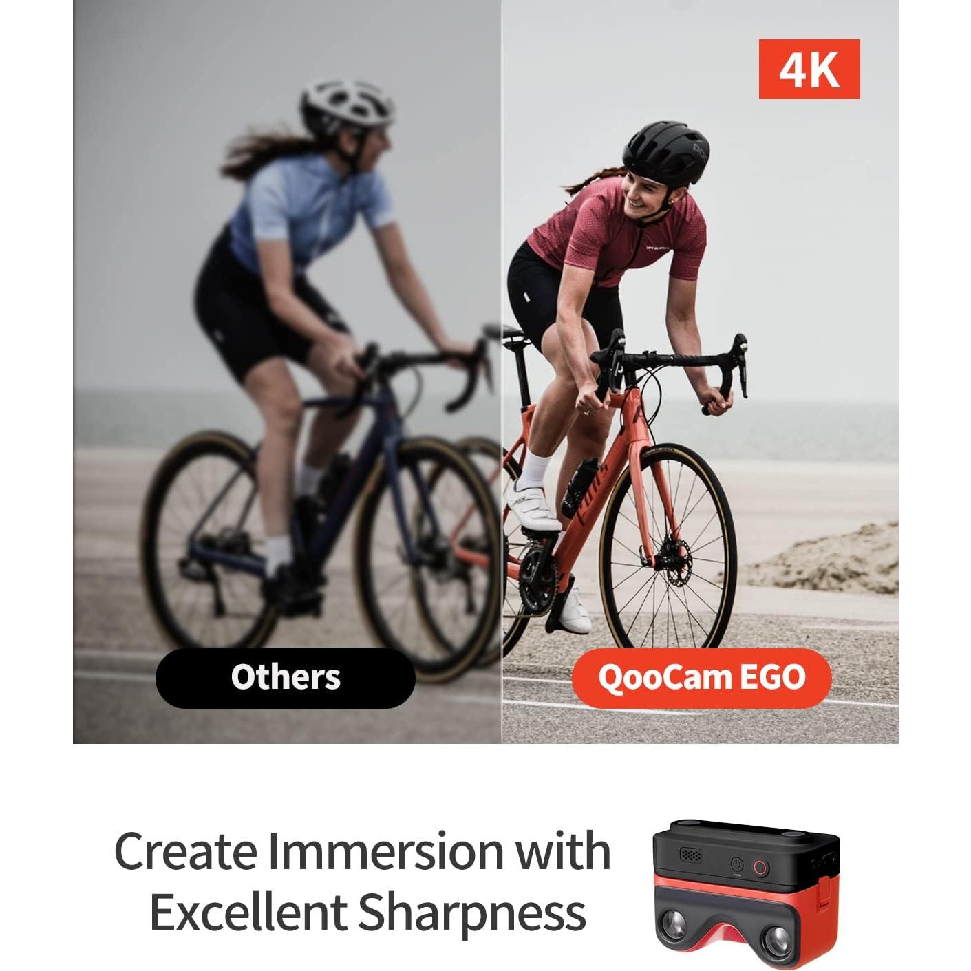 Cámara 3D KanDao QooCam EGO 24MP 8K 4K 60FPS Estabilizada