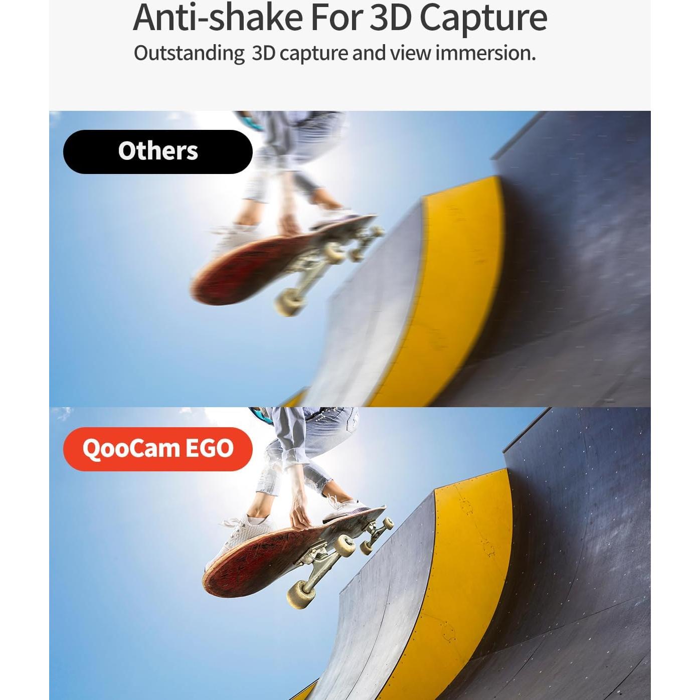 Cámara 3D KanDao QooCam EGO 24MP 8K 4K 60FPS Estabilizada