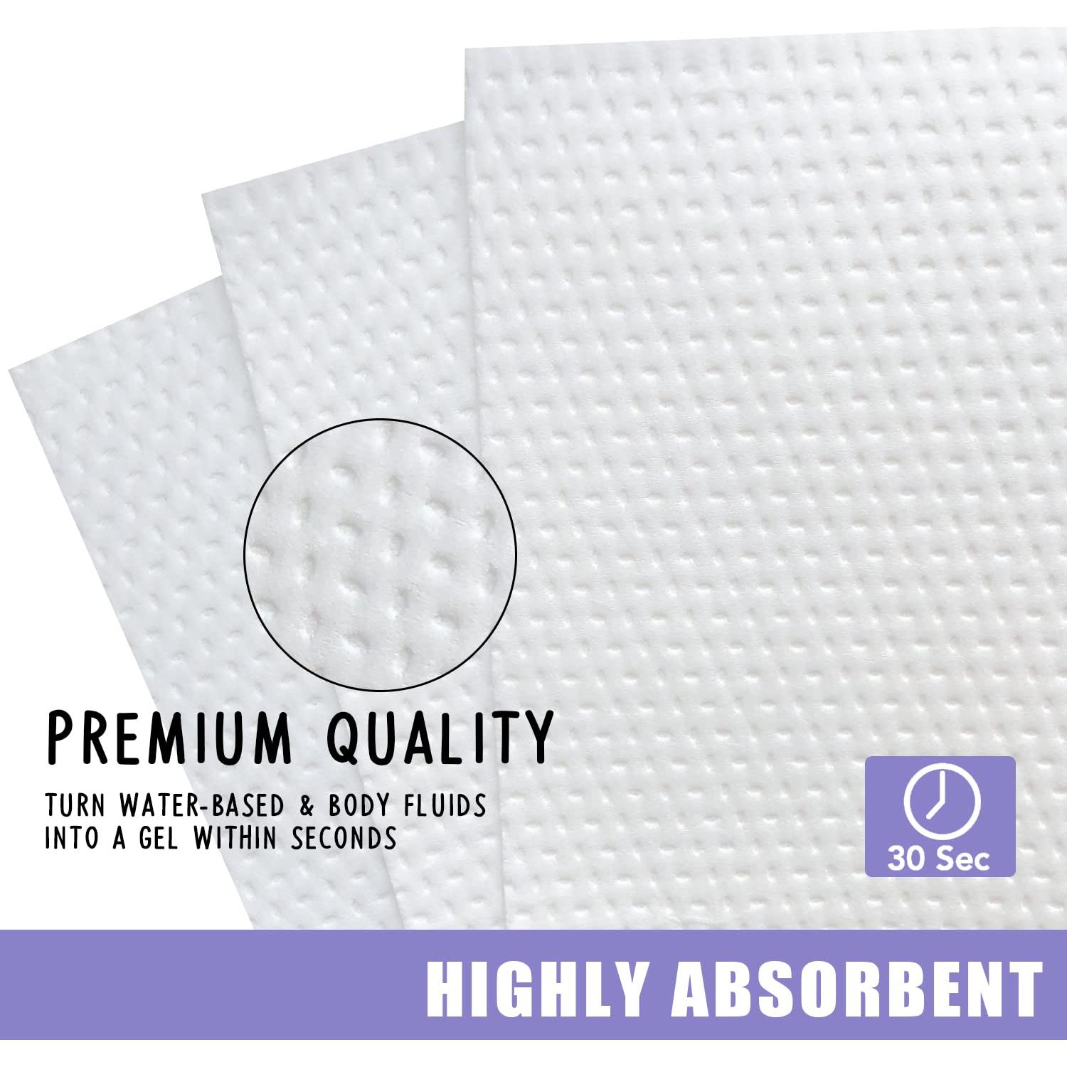 Almohadillas Absorbentes Desechables CUXFLS - 50 Unidades