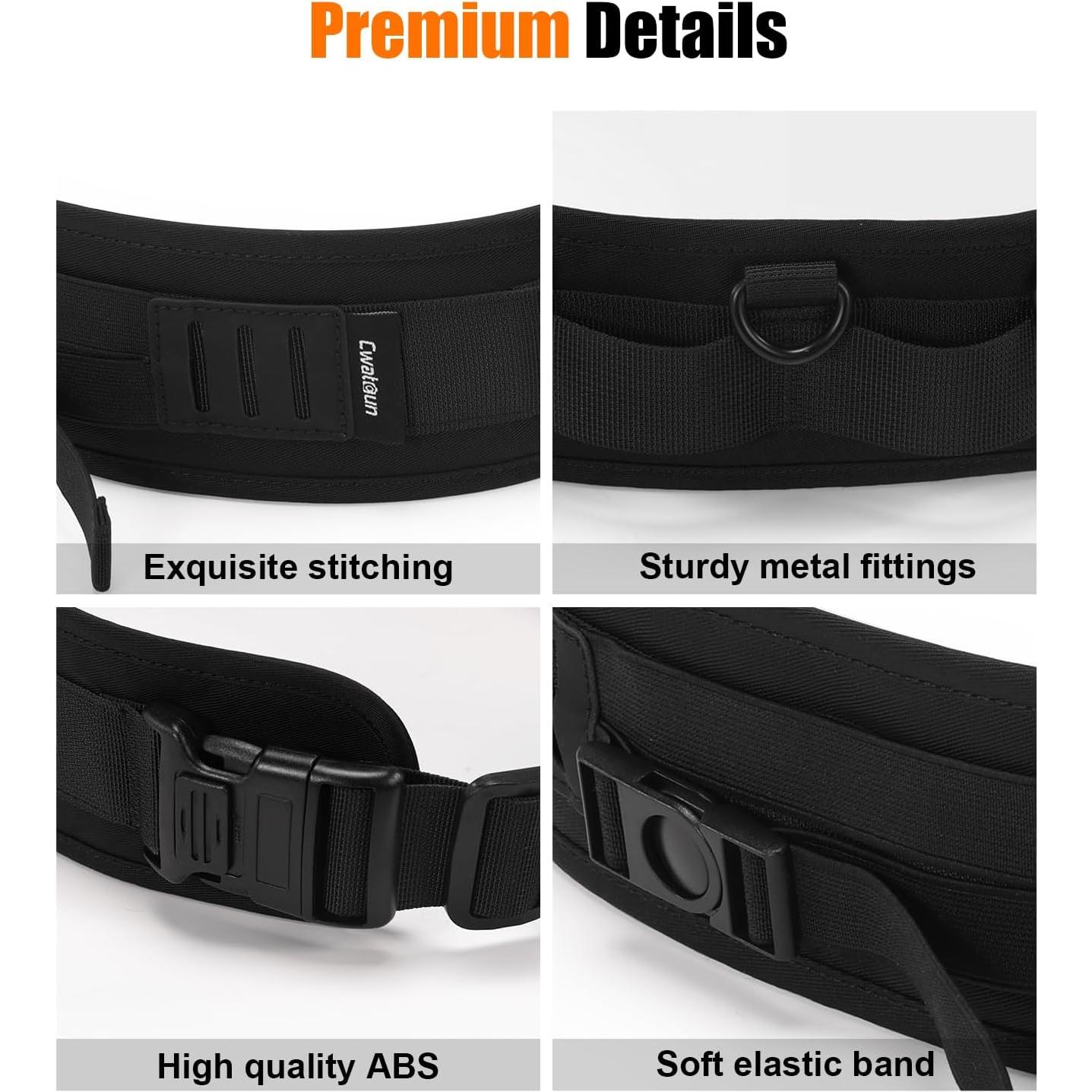 Cinturón Multi-Función Cwatcun Ajustable para Cámara 77.5-111.8 cm