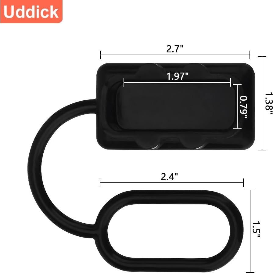 Juego de 2 Tapas de Polvo 175A Uddick para Conector de Batería