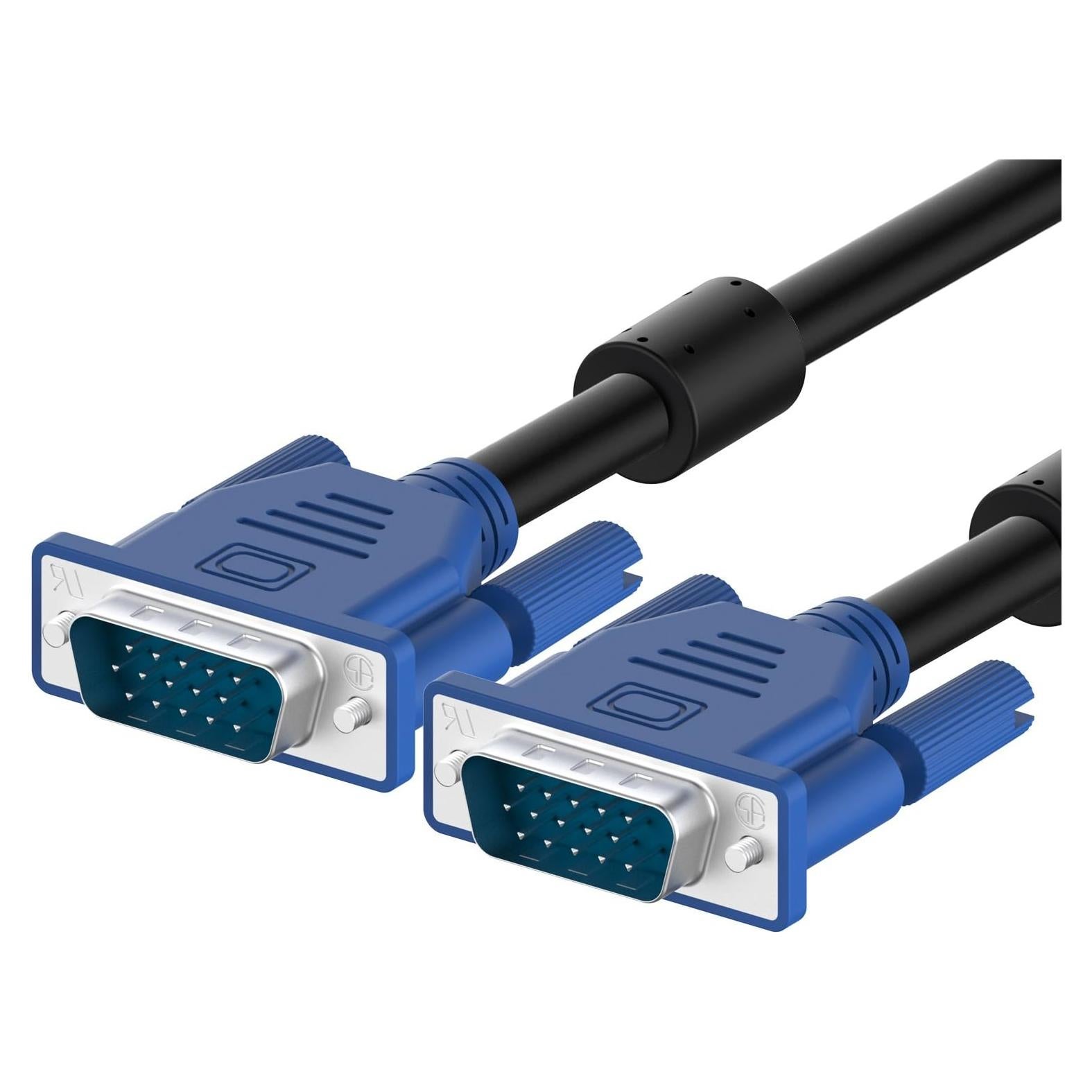 Cable VGA Macho a Macho Rankie 1.83m para PC y Monitor