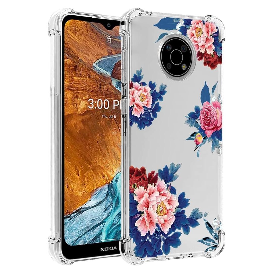 Funda protectora TPU para Nokia G300 5G - Flor Azul