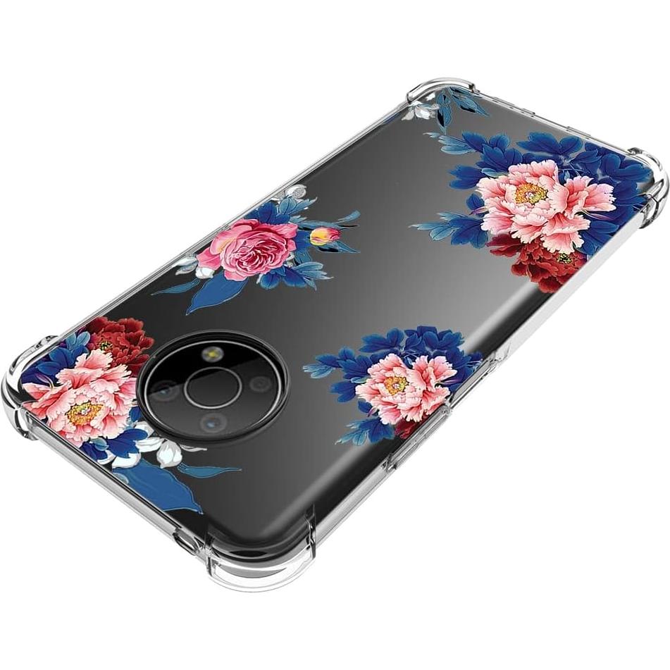 Funda protectora TPU para Nokia G300 5G - Flor Azul