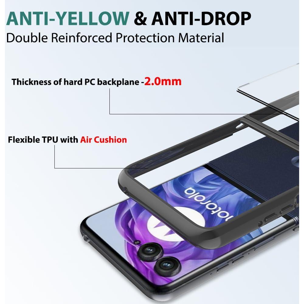 Funda Protectora TPU Motorola Razr Plus 2024 Negra