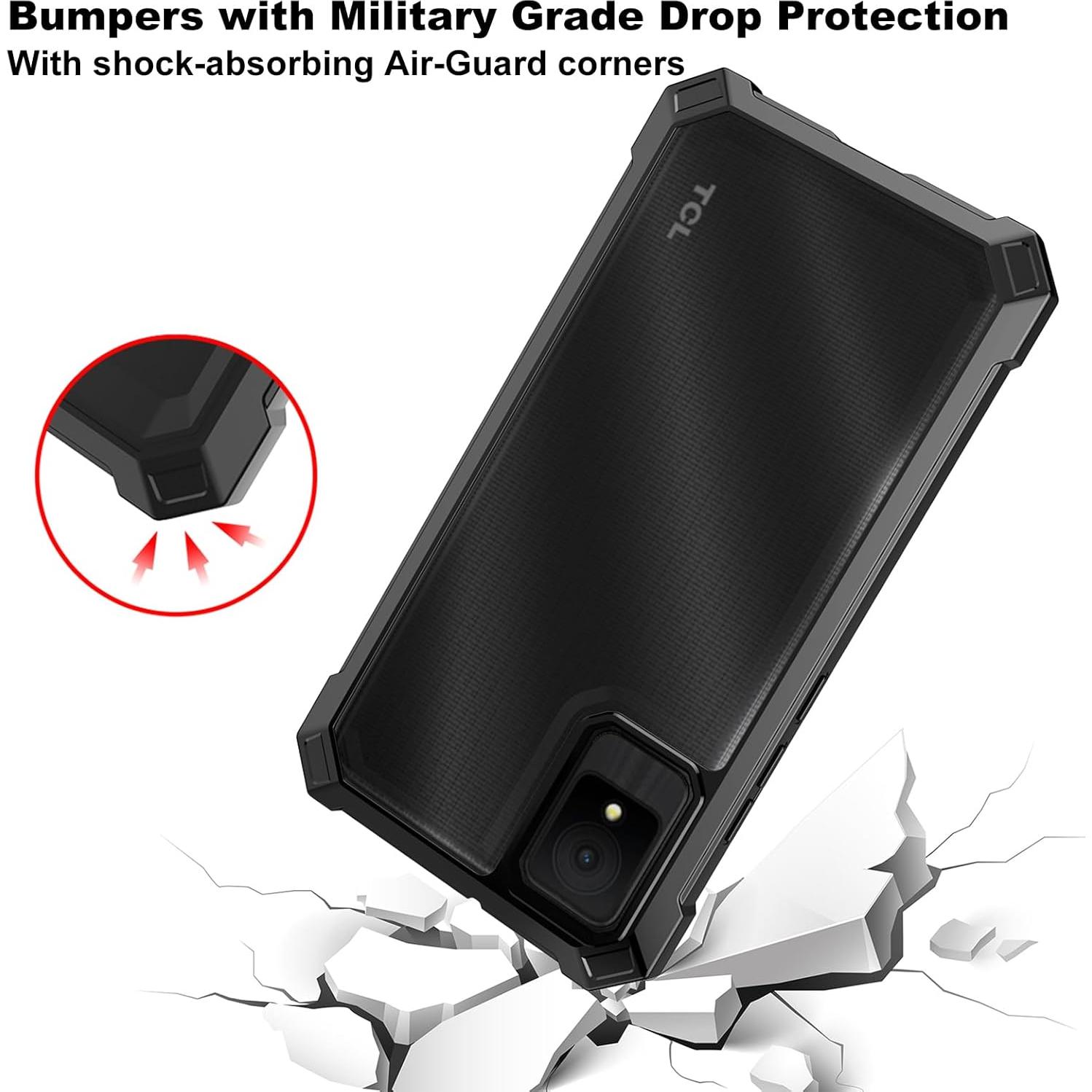 Funda Ailiber para TCL K11 T432W con Protector de Pantalla