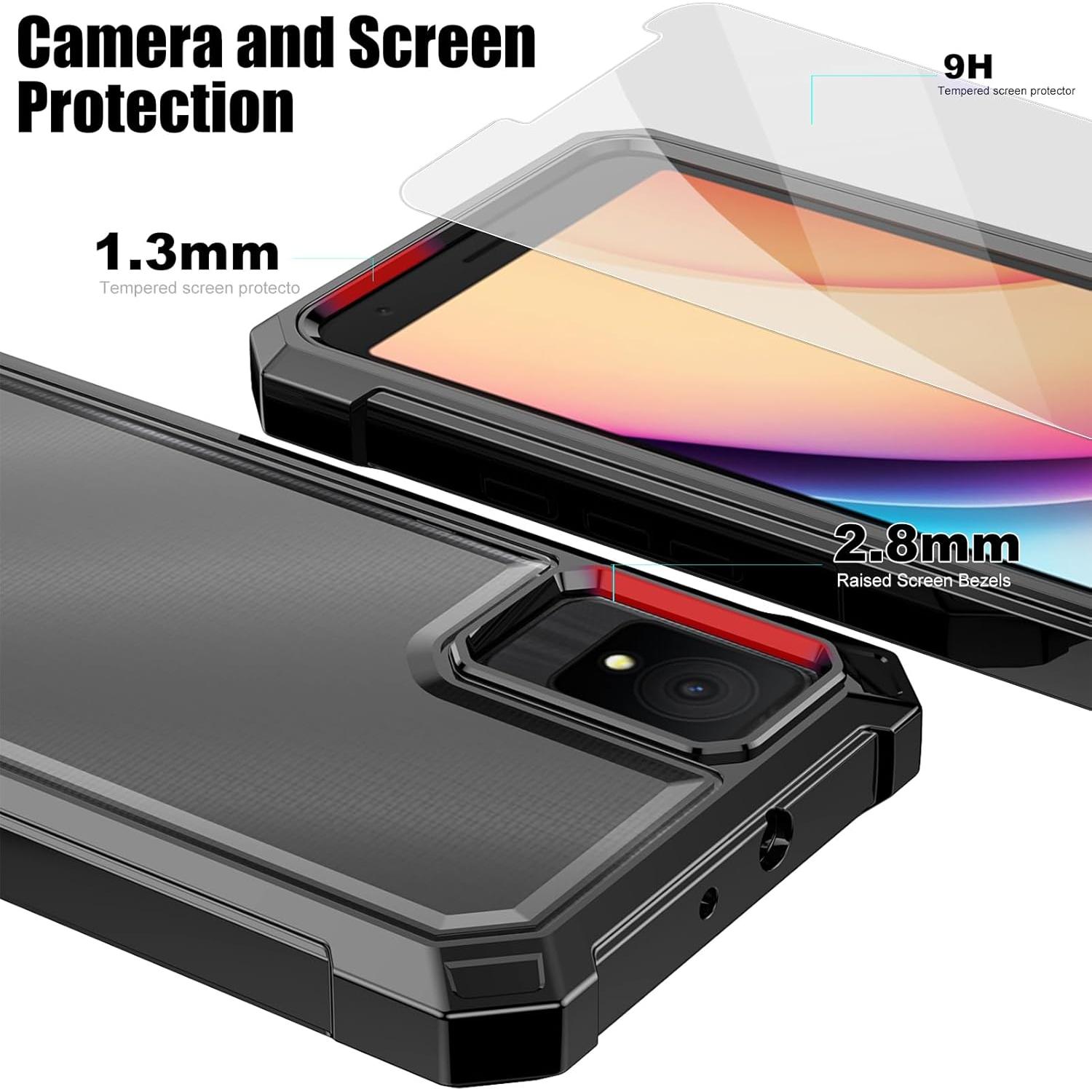 Funda Ailiber para TCL K11 T432W con Protector de Pantalla