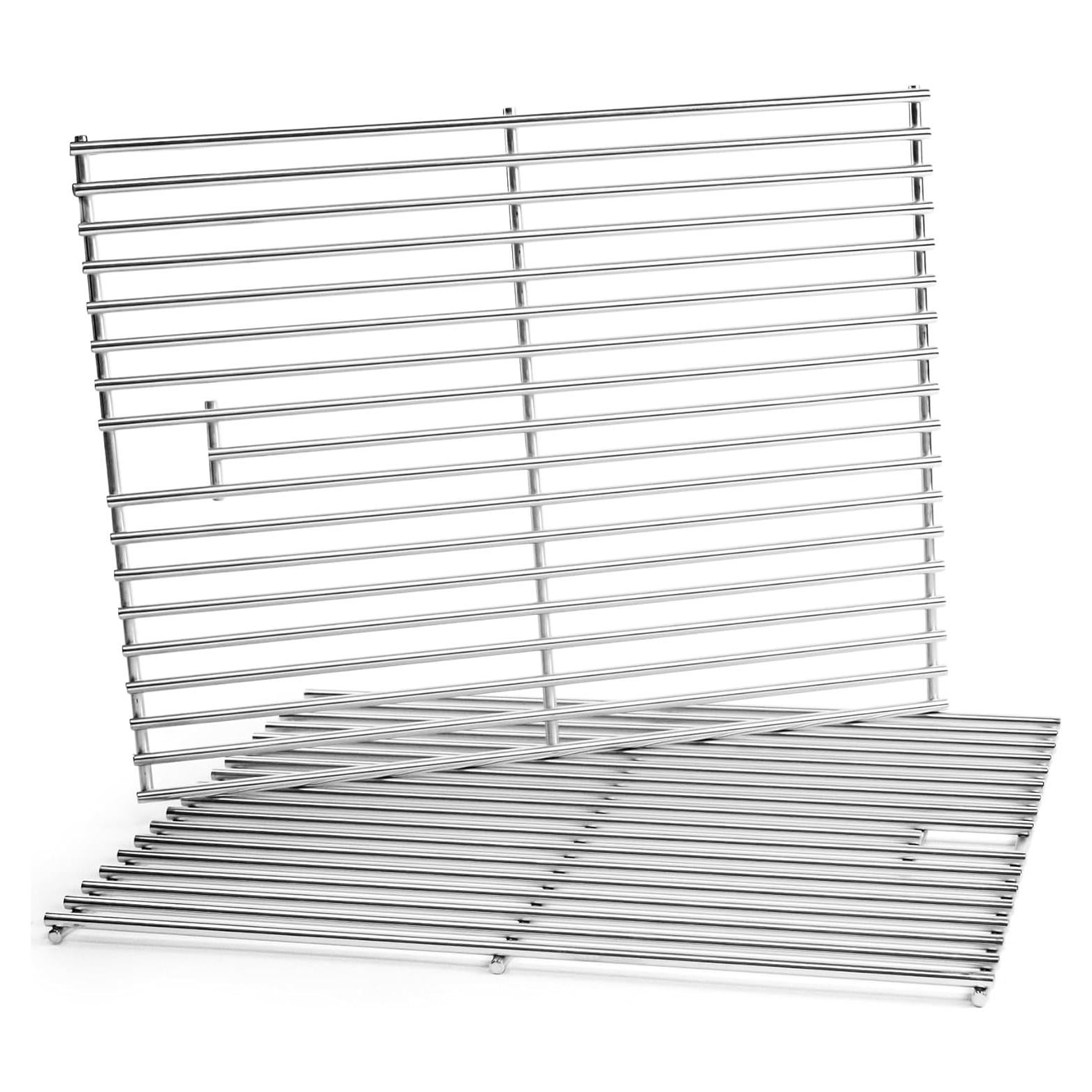 Rejillas de Parrilla FIRXZYMZ 17" Acero Inoxidable 2-Pack