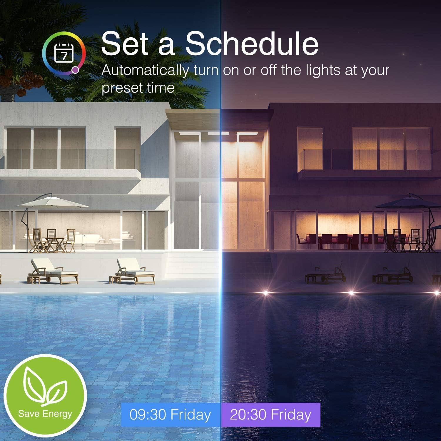 Bombilla Inteligente Beantech Wi-Fi RGB+W Paquete de 4